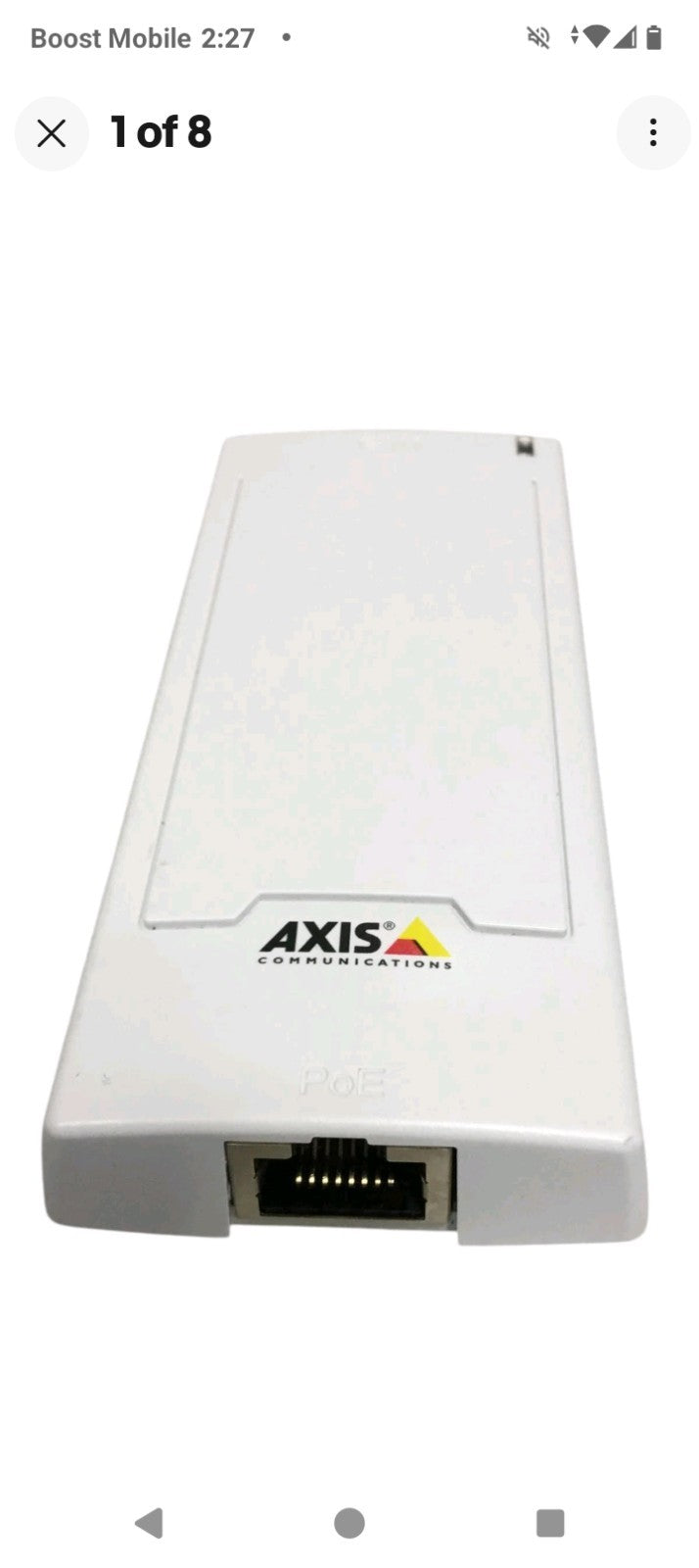 AXIS P12 MKII 0896-001-02 PoE Power Unit