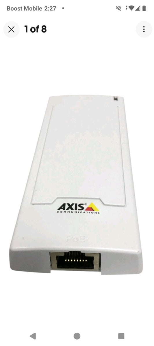 AXIS P12 MKII 0896-001-02 PoE Power Unit