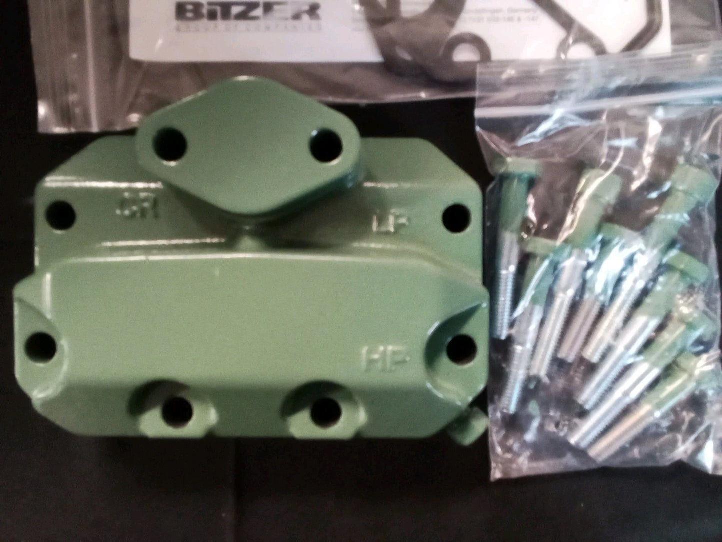Bitzer Capacity Control W/Valve Cover Gasket 302355-35