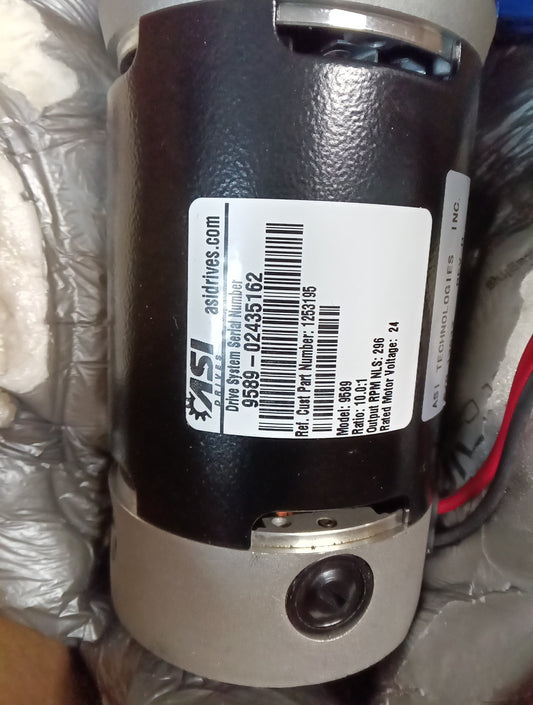 ASI Technologies 9689 Tennant Gearmotor – 24VDC, 296 RPM, 10:1 Ratio
